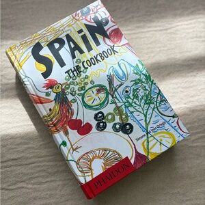 Phaidon Spain Cookbook with Vibrant Colors